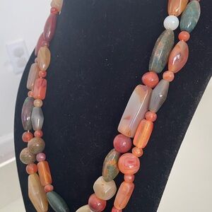Polished Stone Necklace